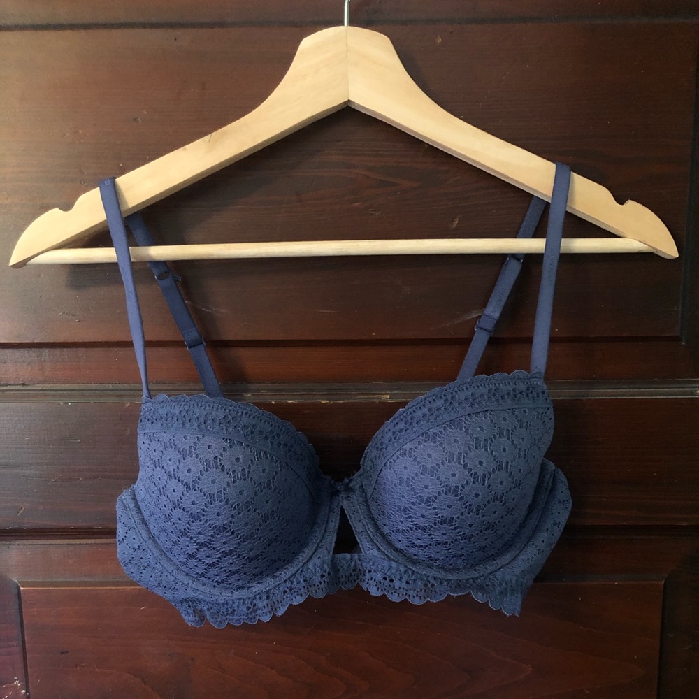 Aerie Navy Bra